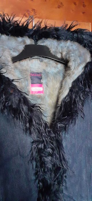 Palton gros denim Fishbone S