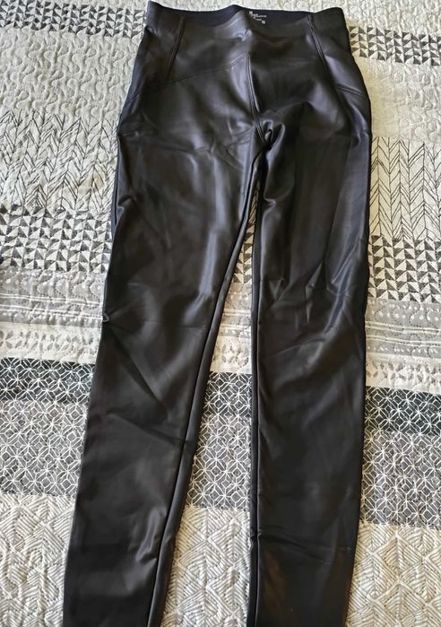 Дамски кожен панталон