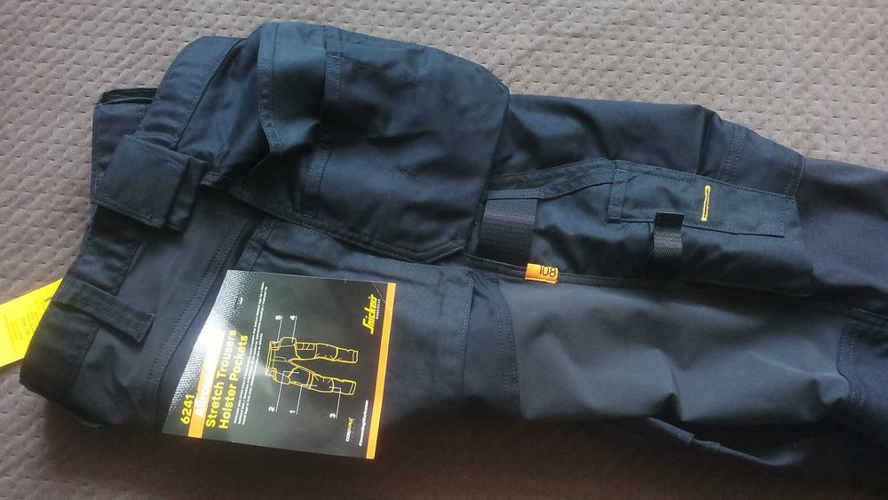 Snickers 6241 Allround Stretch Trousers Holster Pockets размер 52 / L еластичен панталон W4-642
