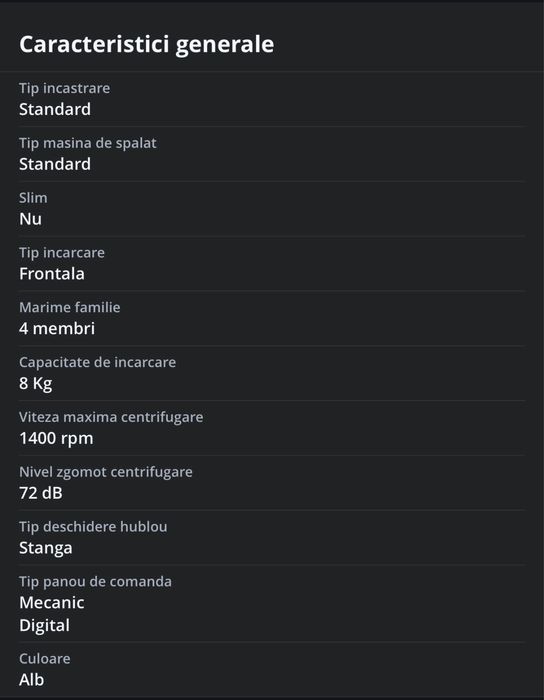 Masina de spalat Beko