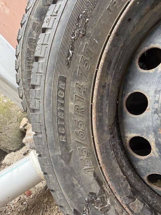 Зимние шипованые 155/65/14