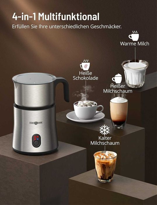 Paris Rhône Електрически индукционен пенообразувател за мляко