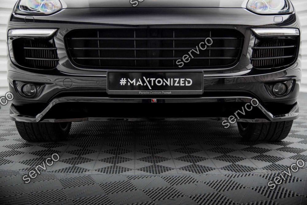 Prelungire bara fata Porsche Cayenne Mk2 2014-2018 v2 - Maxton Design