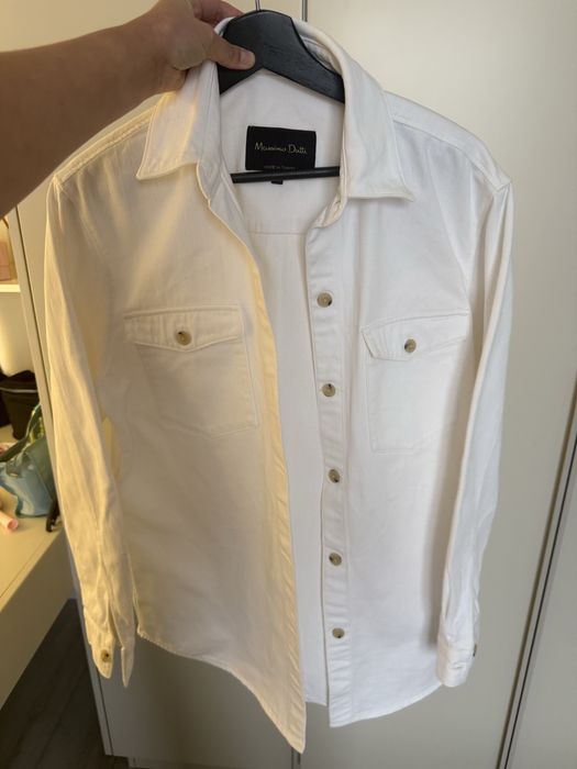 Джинсовая рубашка Massimo Dutti