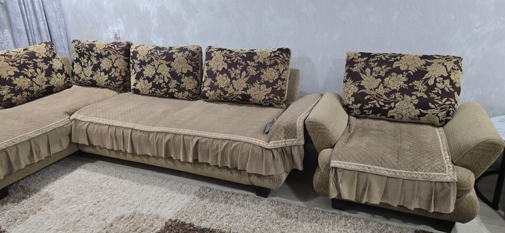 Продам диван и кресло