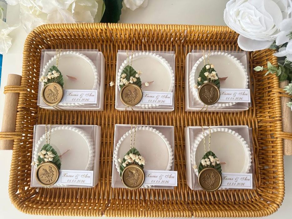 Подаръци за гости- свещи