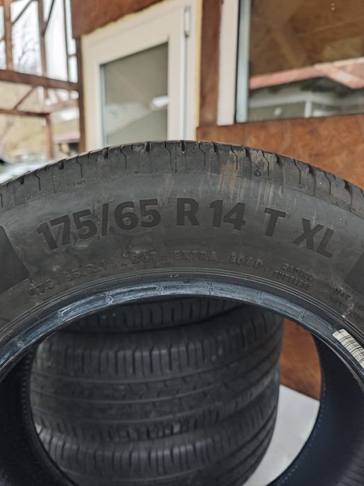 Anvelope Continental  175/65 R14 T XL ( rulate 400km - aproape noi)