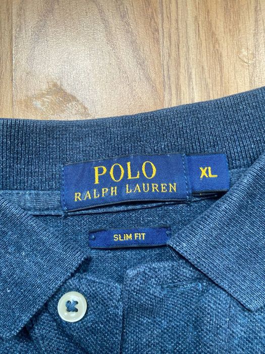 Polo Ralph Lauren сива тениска тип поло | В отлично състояние