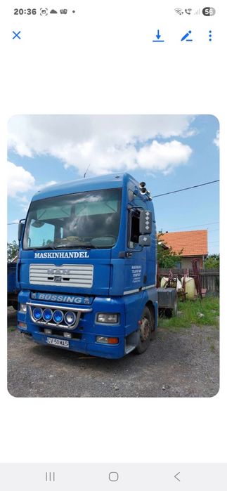 MAN TGA 460 XXL cap tractor