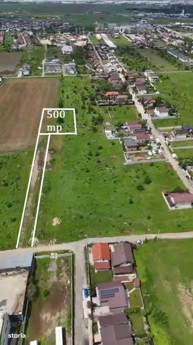 Clinceni, Teren 500 Mp!