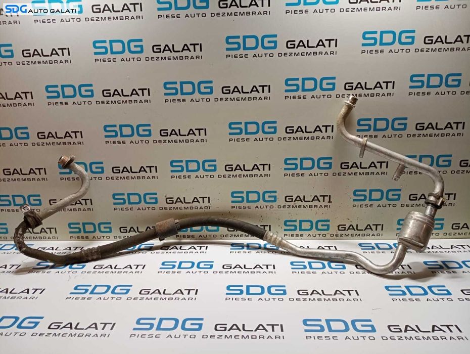 Teava Conducta Furtun Compresor AC Aer Conditionat Clima Dacia Logan 2 1.5 DCI 2012 - 2020 Cod 8200670814 8200670814--A [M6218]