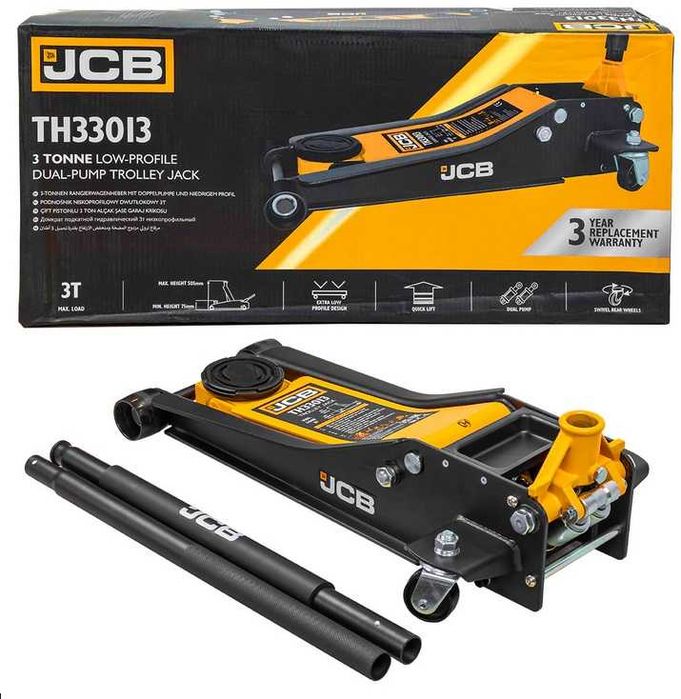 Крик крокодил JCB 3т. 77-505 мм. с две помпи