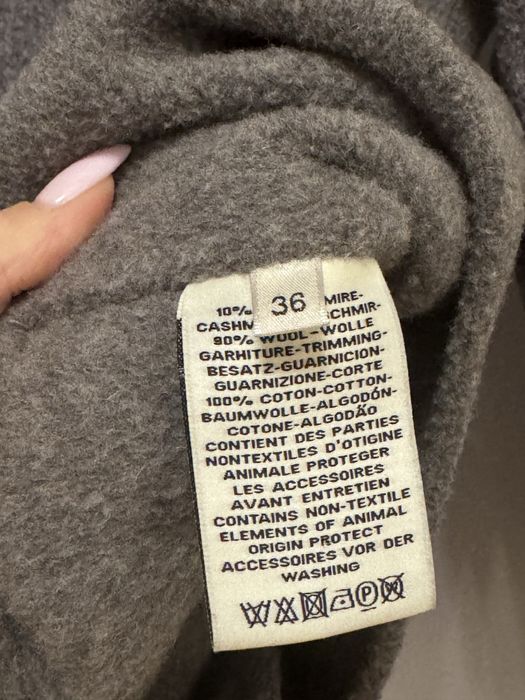 Hermes палто(кашмир и вълна)