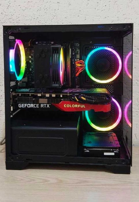 Игровой Кейс i5 14400F MSI PRO H610 DDR4-32Gb RTX™3080 SSD-1Tb HDD-2Tb