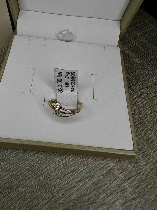 Inel Aur 14K 1.74g (AG42 B.34602) GARANTIE 24 LUNI