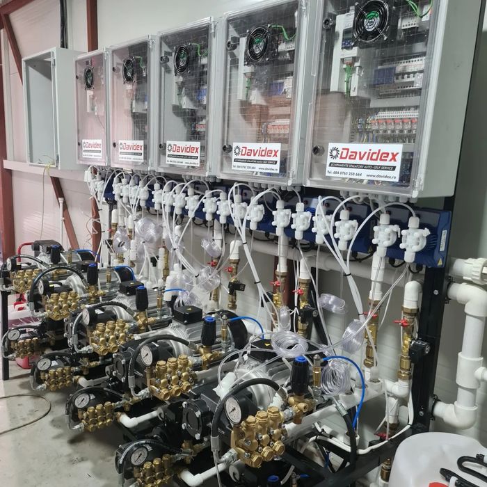 Spalatorie Self service cu fise sau bacnotiera...automatizari