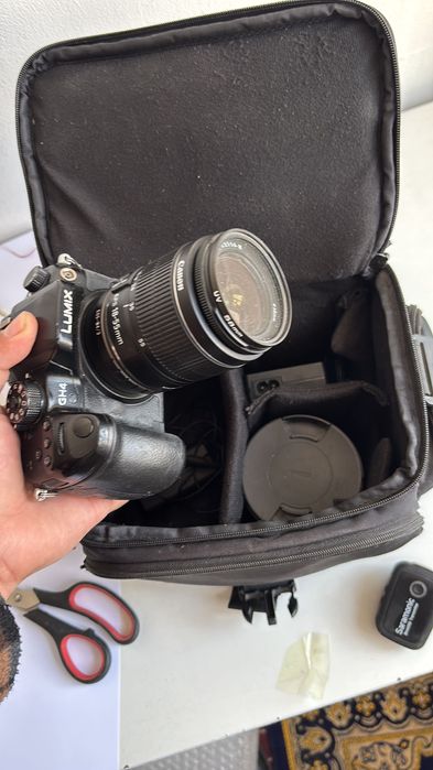 Lumix panasonic Gh4 обьектив 18-55мм