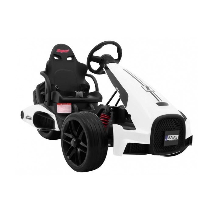 Детски Акумулаторна Триколка Bolid XR-1 White, 70W, 12V7Ah