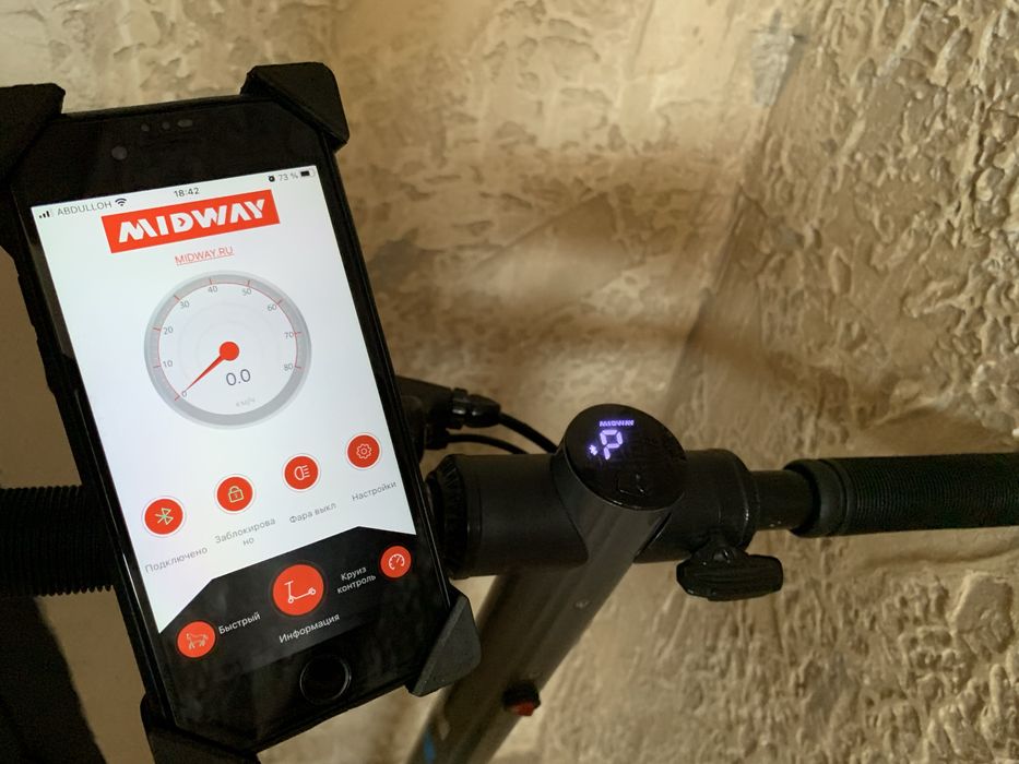 Elektro samokat ideal holatda