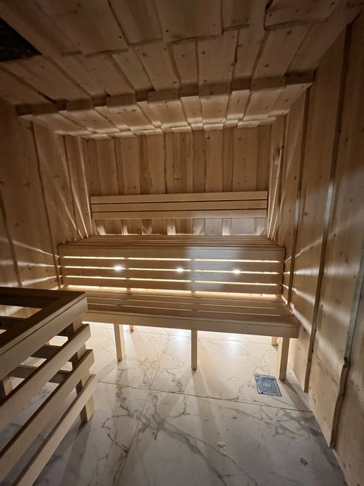 Отделка бань домов