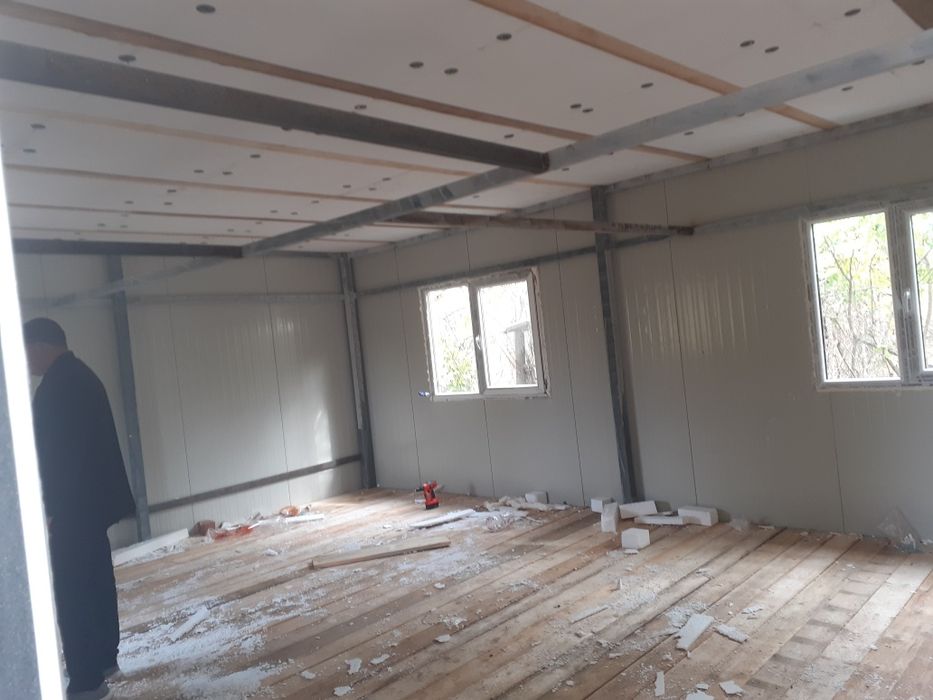 Vand  hala metalică cu structura metalică 20x10