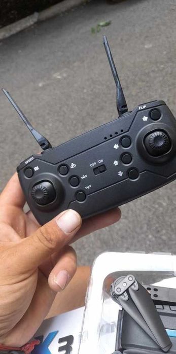 Дрон 4K HD с 2 камери, wifi, бутон Return To Home,   12 минути полет