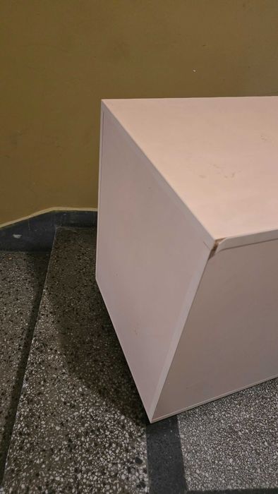 Контейнер на колелца, розов, 45/50/59 см