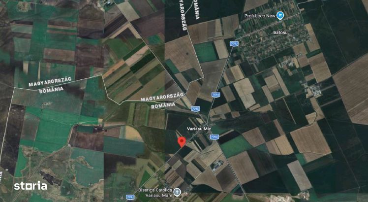 Teren extravilan Comuna Iratosu, judetul Arad