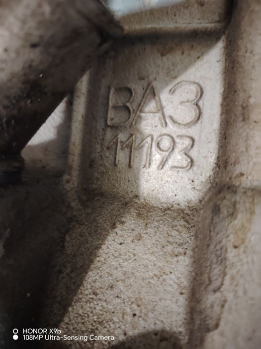 Блок Калина, коленвал.