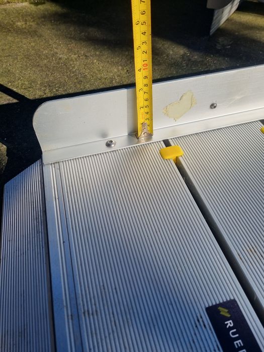 Rampa aluminiu carut handicap