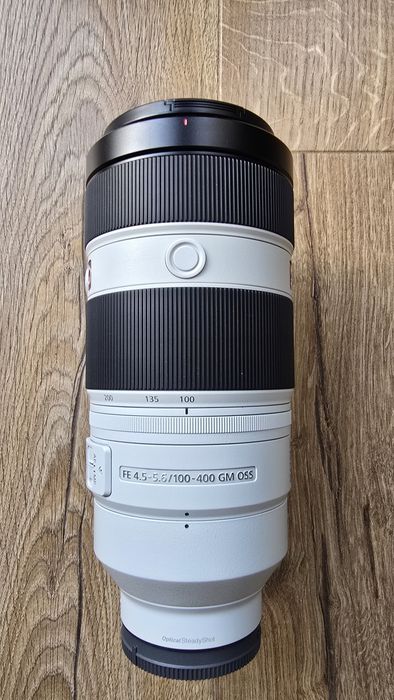 Обектив Sony FE 100-400 mm f/4.5-5.6 GM OSS калъф и UV filter подарици