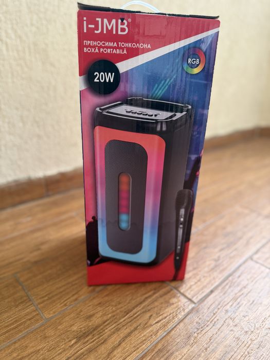 Boxa portabila cu microfon  NOUA