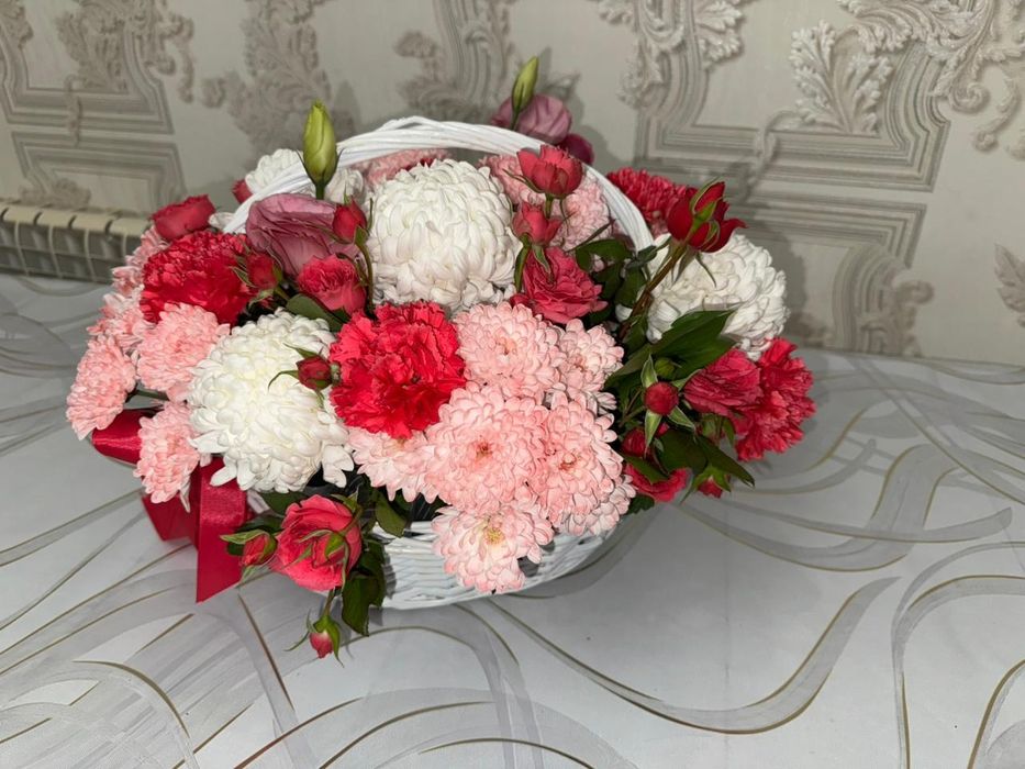 Цветы свежый букет