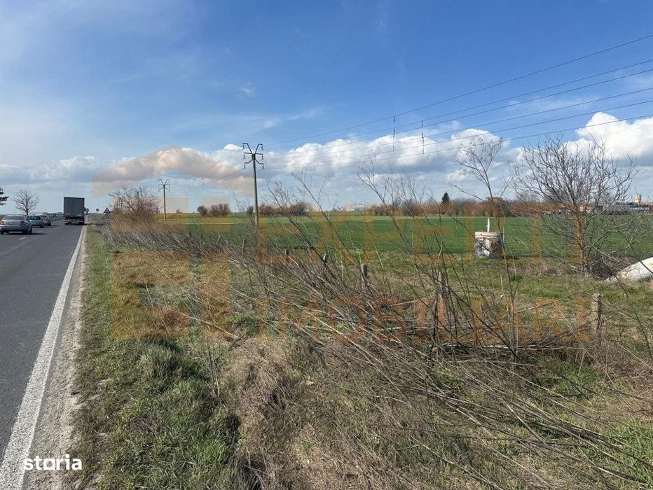 Teren de vanzare 18.000 mp | Deschidere la DN | Ideal investitie