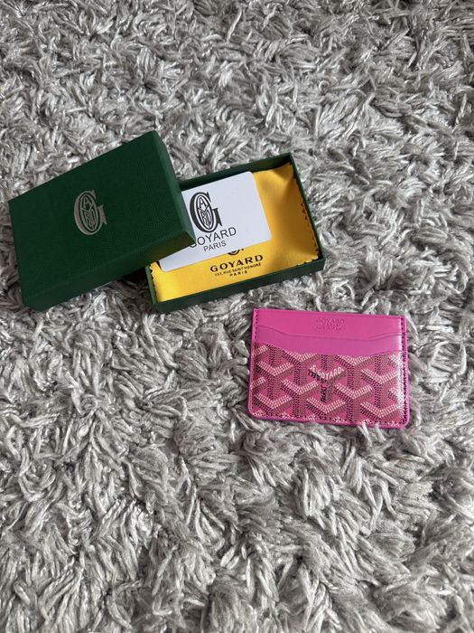 Vand portofel Goyard roz.