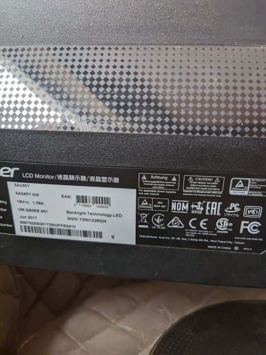 Acer sa240y Монитор 24"