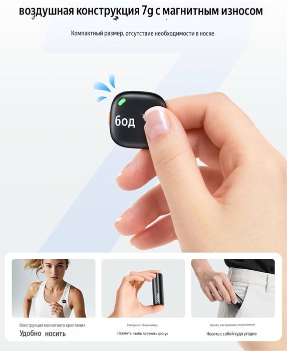 Godox C01 Kit 2 / Беспроводной микрофон / Доставка 24/7