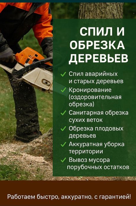 Кронирование и обрезка