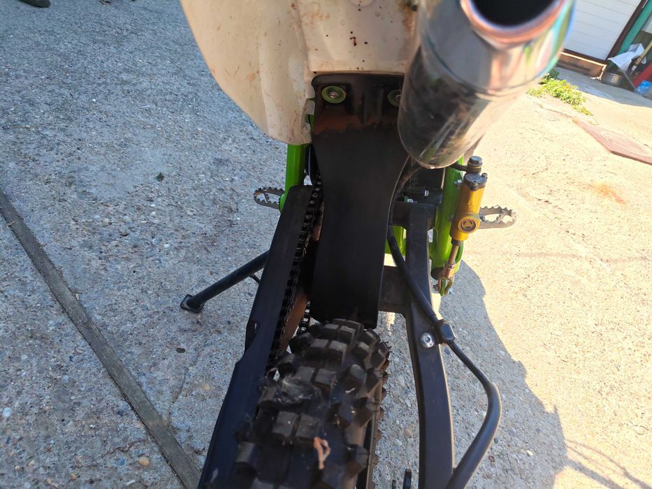 KXD 125cc Automat pornire la buton Dirt Bike Cross Motocicleta Enduro portocaliu F110 KX7 707