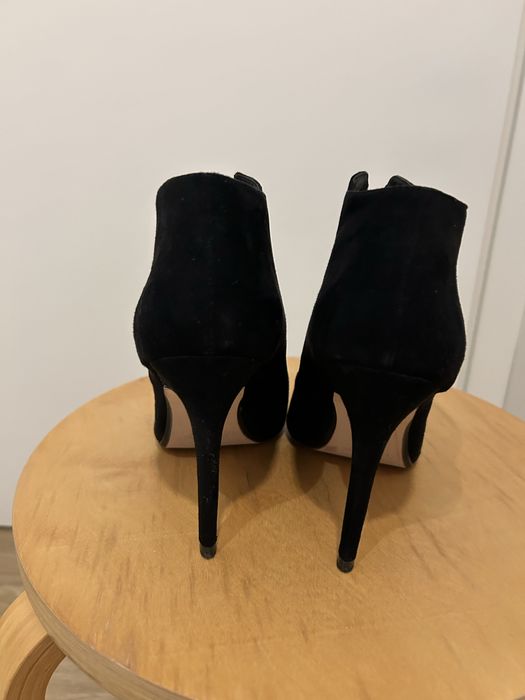 Ghete Zara toc 12 cm