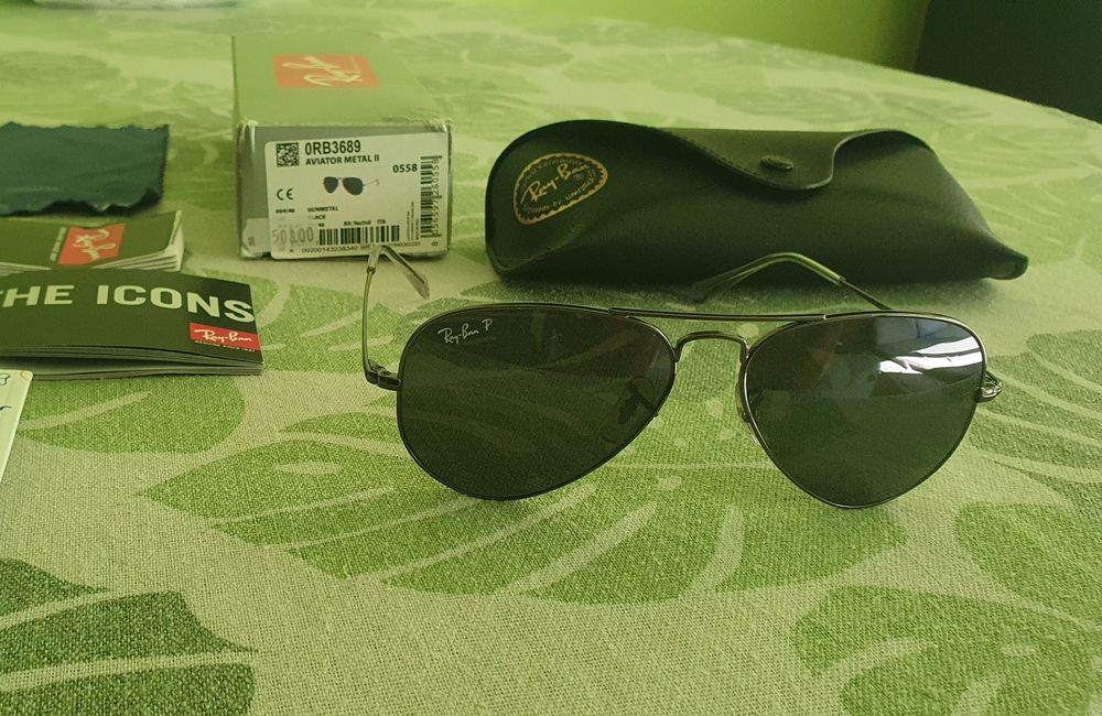 Слънчеви очила Ray Ban metal II 3689