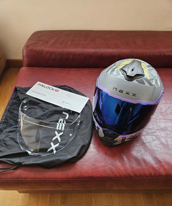 Каска за мотор :: Nexx Y100R Nardo Grey XL