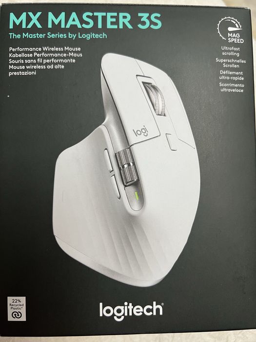 Мышь Logitech MX MASTER 3S белый