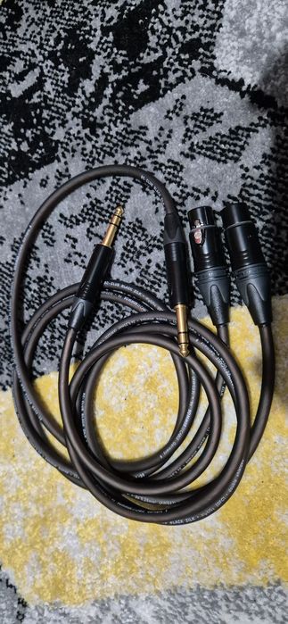 Cablu semnal xlr si jack
