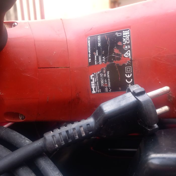 Hilti te 70. rotopercutor