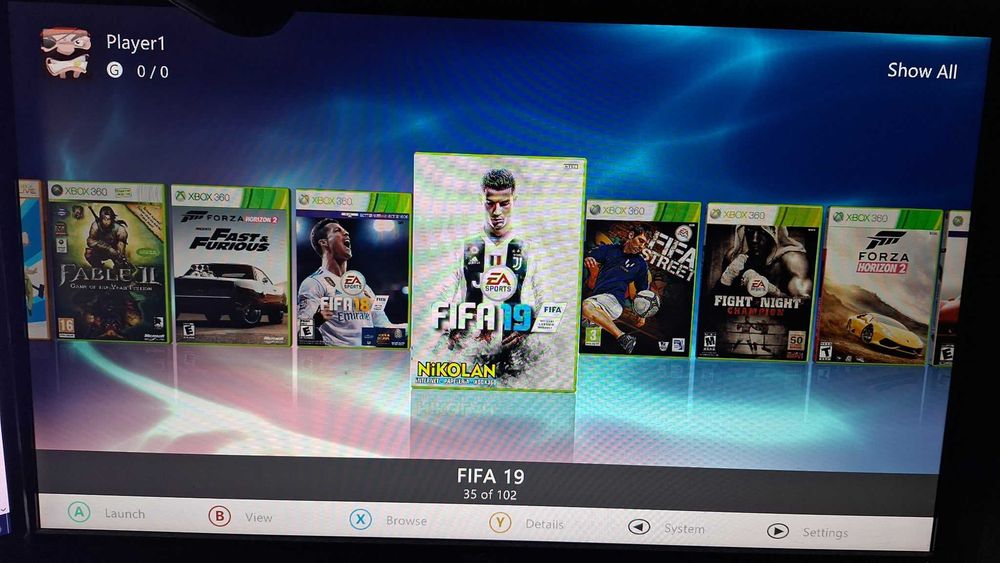 Xbox 360 S RGH 3 cu hdd de 500 gb si  100  jocuri instalate