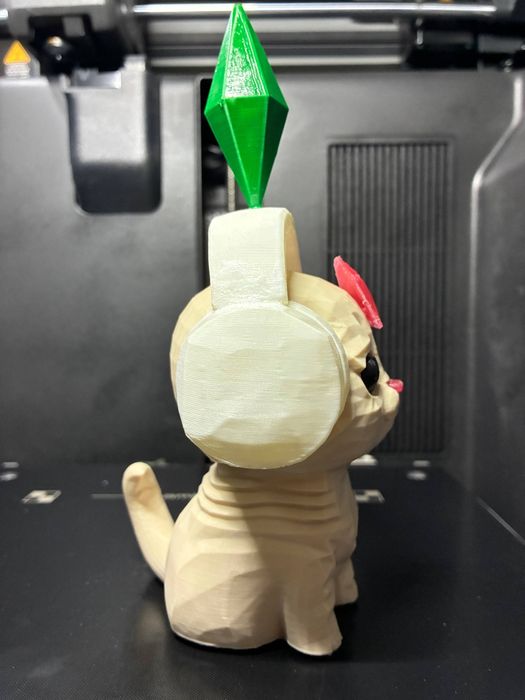 Sims Cat фигурка | мемный кот | тренд TikTok | 3D печать