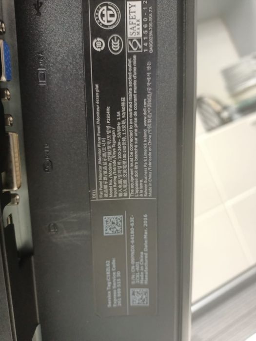 Монитор dell p2314hc