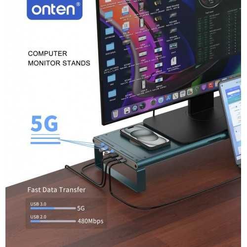 ONTEN OTN-95209 Multi-Function Docking Station Laptop Stand