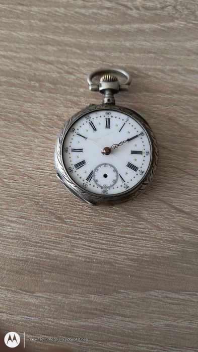 сребърен часовник за части